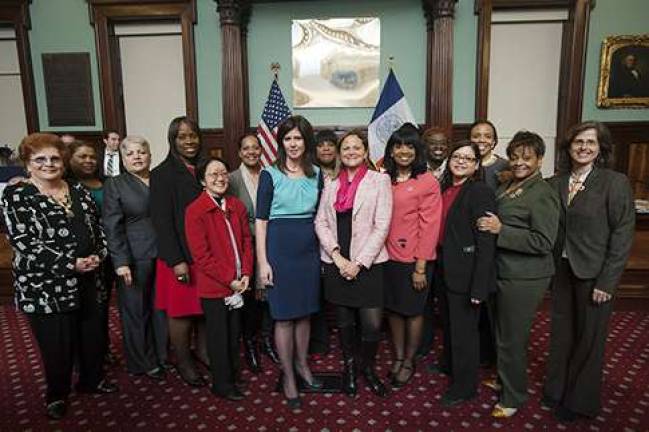 Where have all the women gone? The Women's Caucus of the New York City Council.