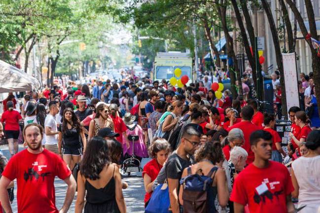 Summer Guide 2017 Rubin Museum block party. Photo: Lyn Hughes