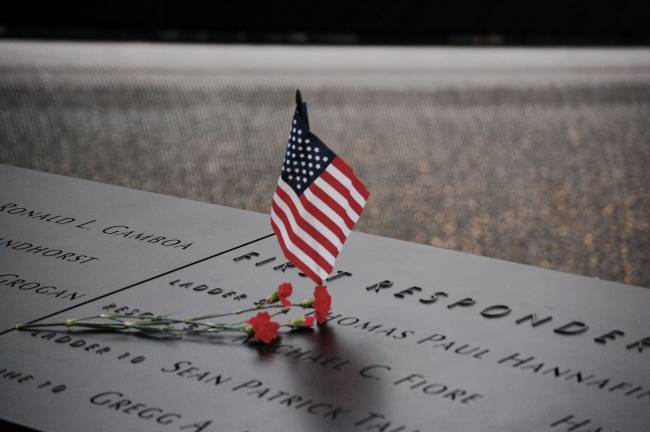 A SEPTEMBER ELEVEN SALUTE Photo: Rebecca Wilson, via flickr