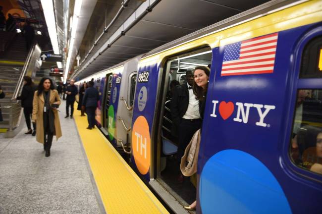 A First Ride on the Second Avenue Subway The Second Avenue subway on Dec. 31. The new line opened to the public at noon on Jan. 1. Photo: Kevin P. Coughlin/Office of the Governor