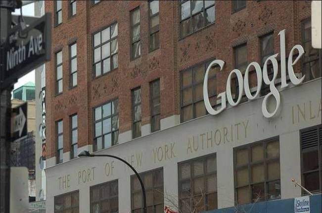 Reflecting on chelsea, and new york city Google bought the former Port Authority building on Ninth Avenue, just north of 15th Street, and across from the Chelsea Market in 2010. It is said to be the largest tech-owned building in the world. Photo: Ketzirah Lesser & Art Drauglis, via flickr
