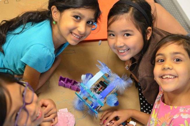 shaping engineers Two-year-olds through seventh-graders can take robotics classes at the Brooklyn Robot Foundry in Brooklyn and Manhattan. The Foundry offers week-long summer sessions, after-school programs and one-time classes. Photo: Josh Brechner