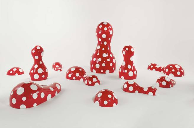 big, bold and fresh Yayoi Kusama, “Guidepost to the New World,” 2016, Victoria Miro Gallery