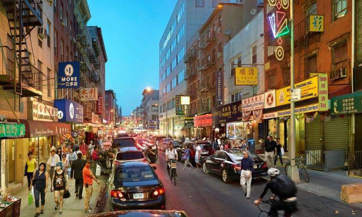 hard core Mulberry Street, Manhattan, 2015. Photo: Jeff Chien-Hsing Liao