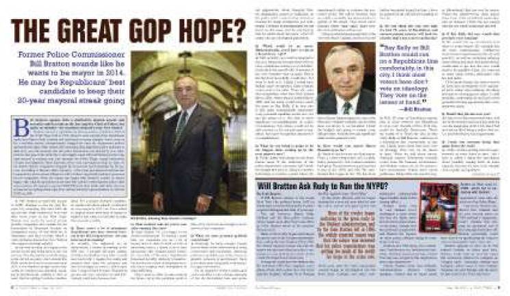 From the Archives: Bill Bratton on his political future in 2011