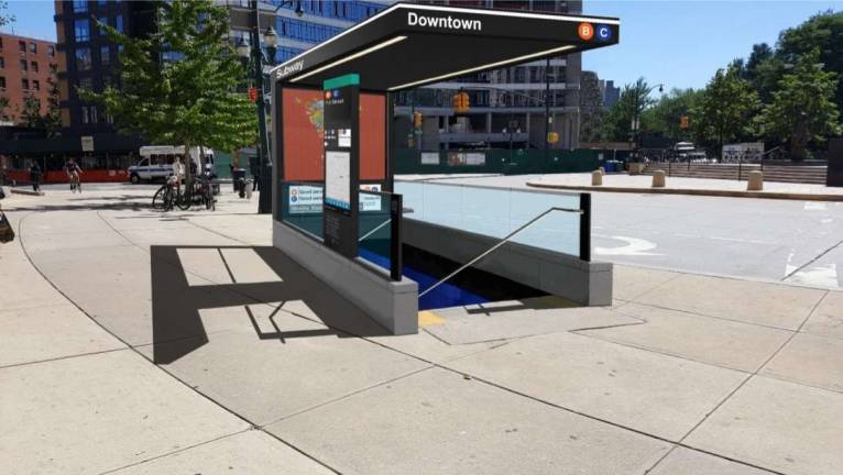 MTA service changes to hit UWS A rendering of planned upgrades to the 110th Street – Cathedral Parkway subway station, which will close this spring for construction. Image: MTA