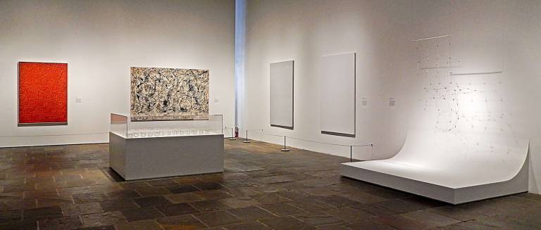 A Dialogue Across Centuries "Unfinished: Thoughts Left Visible," gallery view. Photo: Adel Gorgy
