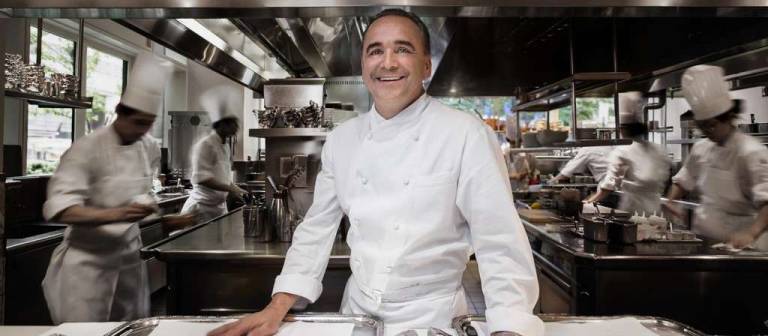 A Chef with a Lot on His Plate A Chef with a Lot on His Plate