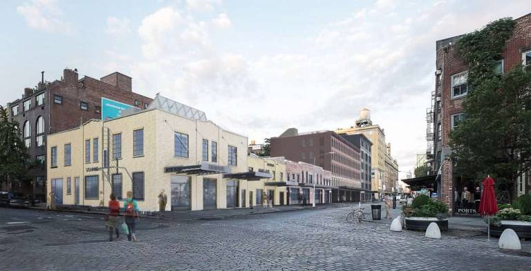 Preservationists go to court over historic market district photos courtesy of BKSK Architects   Rendering of a block of the Gansevoort Market Historic District approved by Landmarks Preservation Commission in June 2015. Photo courtesy of BKSK Architects