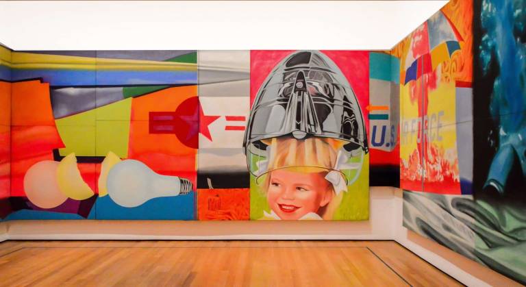 MoMA’s Brief History of Time It takes an entire room to capture the zeitgeist of an era reflected in James Rosenquist's "F111." photo: Adel Gorgy