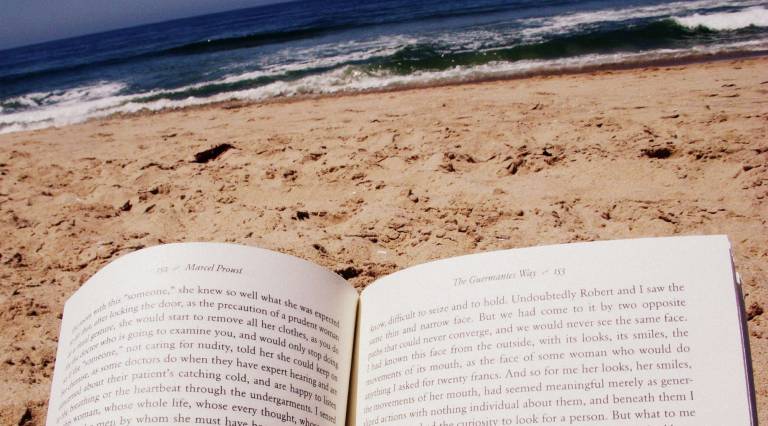 On reading, and other summer pleasures graying new york Photo by LWYang via flickr