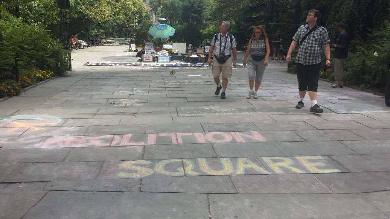 A Sit-in at City hall park News Photo by Asia Horne