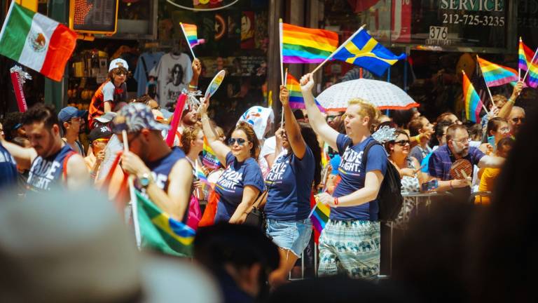 A raucous, and somber, pride celebration Photo by Jeffrey Zeldman via flickr
