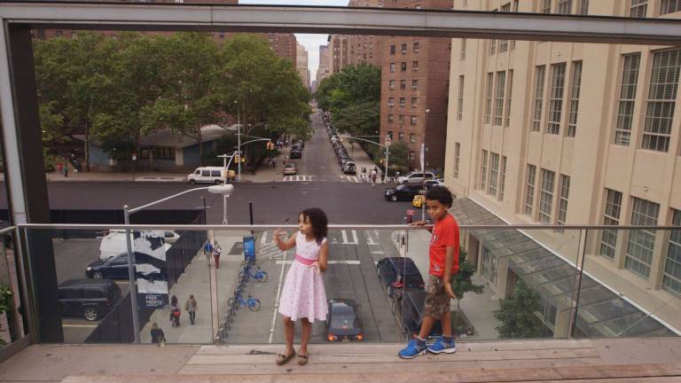 chelsea, under a wide lens Rosa and Joel, from the documentary "Class Divide," courtesy of HBO
