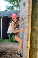 Climbing instead of texting. Photo courtesy of American Camp Association, New York and New Jersey&#xa0;