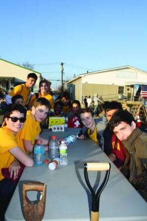 Loyola Students Help Out in Breezy Point