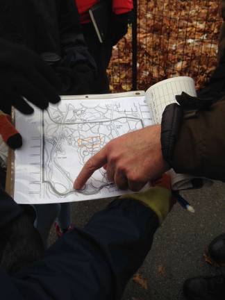 A route check during the 117th annual Christmas Bird Count on Sunday, Dec. 18. Photo: Gail Eisenberg