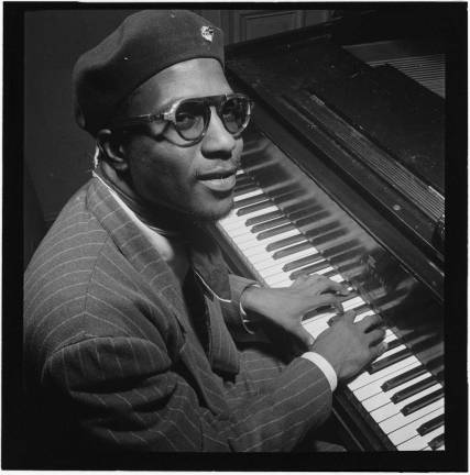 The bebop pianist Thelonious Monk is among the jazz musicians who lived in San Juan Hill. Photo: William P. Gottlieb