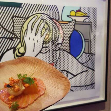Crave Fishbar's 2015 Art of Food dish