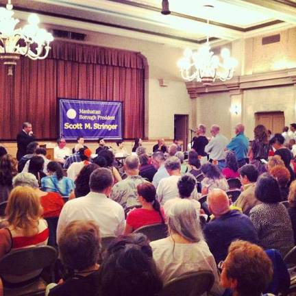 UWS Residents Bring Concerns to Scott Stringer at Town Hall Forum
