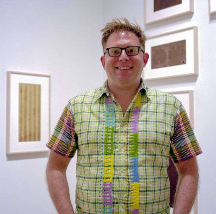 Brett Littman directs Drawing Center interns to local exhibitions to get an appreciation for work in the neighborhood. Photo: Maria Boyadjieva
