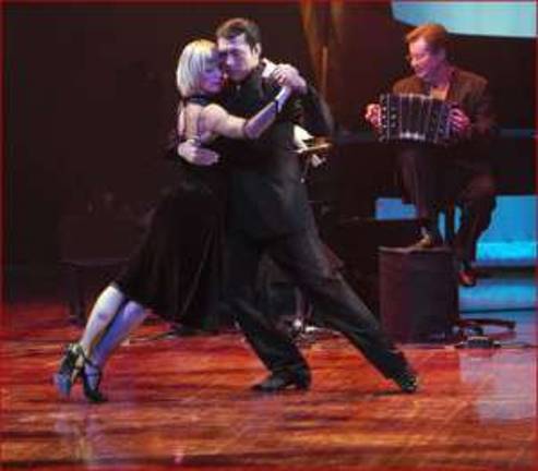 Romula Larrea Show Off the Tango Revolution