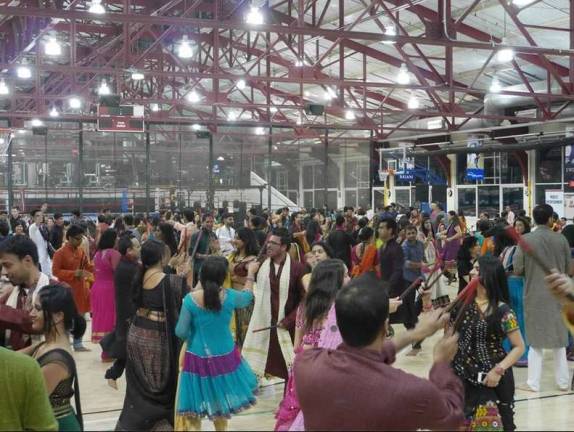 Garba in the City 2014 at Chelsea Piers. Photo: Garba in the City