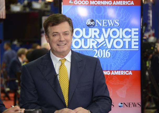 Paul Manafort, then chairman of Donald Trump's presidential campaign, at the Republican National Convention in Cleveland on July 20, 2016. Photo: ABC News, via flickr