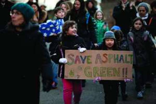 Kids March to Protest Marine Transfer Station