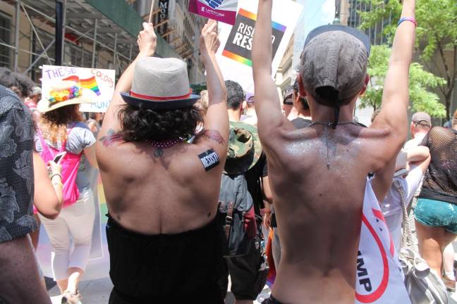 At the march. Photo: Elvert Barnes, via flickr