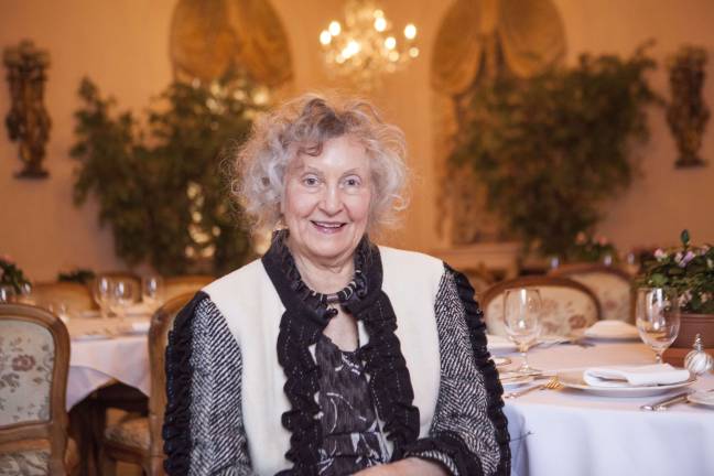 Laura Maioglio, owner of Barbetta, grew up above the Italian restaurant and now runs the business that her father started years ago. Photo by Mary Newman